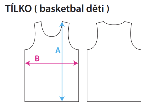 Basketbalová tílka pro děti