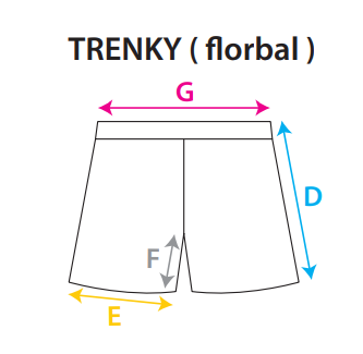 Florbalové trenky